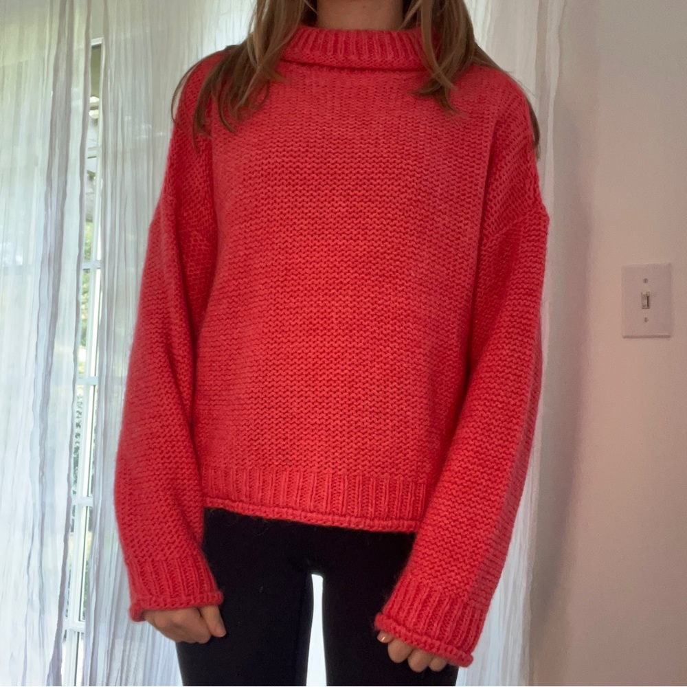 anthropologie wool sweater